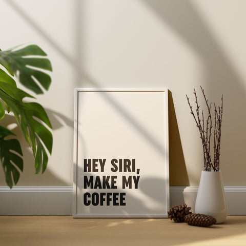 Hey SIRI, Make My Coffee