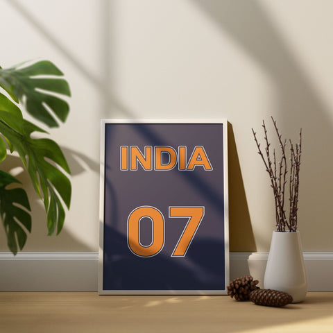 MS Dhoni 07 India