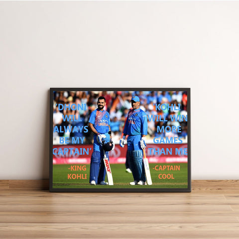 Virat Kohli MS Dhoni
