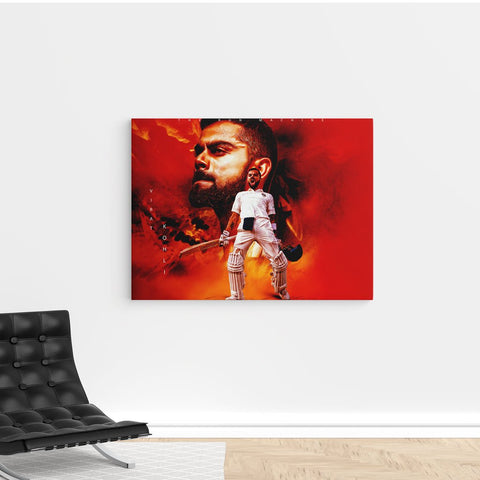Virat Kohli in Red