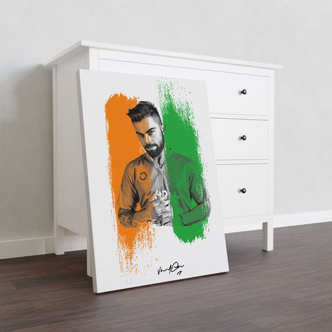 Virat Kohli TriColor