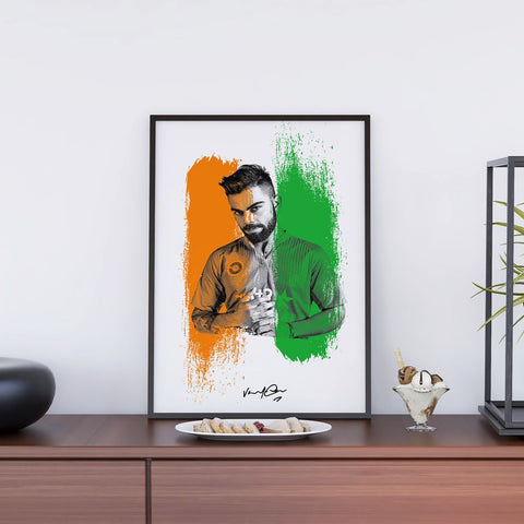 Virat Kohli TriColor