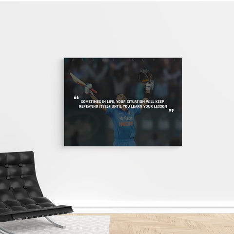 Virat Kohli Learning Quote