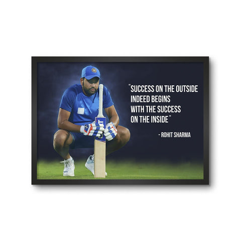 Rohit Sharma Success Quote