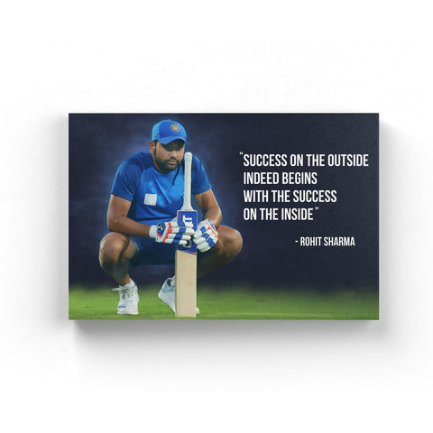 Rohit Sharma Success Quote