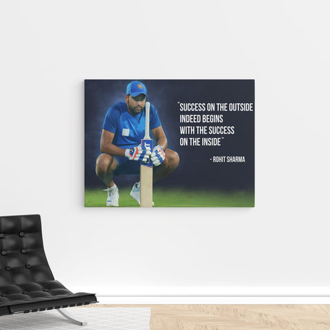 Rohit Sharma Success Quote