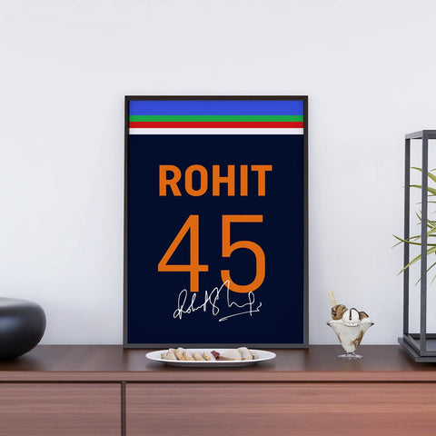 Rohit Sharma New Jersey