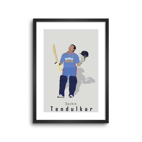 Sachin Tendulkar Abstract Art