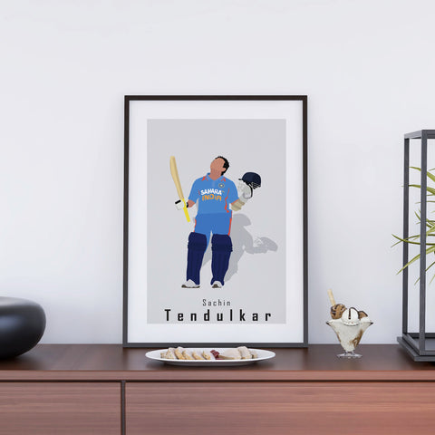 Sachin Tendulkar Abstract Art