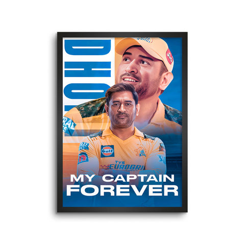 MS Dhoni My Captain Forever