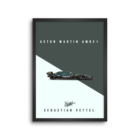 Sebastian Vettel : Aston Martin AMR21