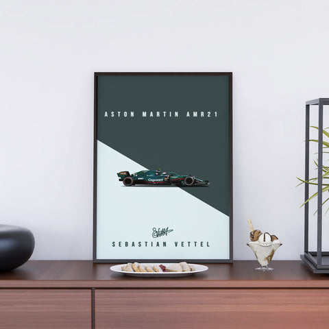 Sebastian Vettel : Aston Martin AMR21