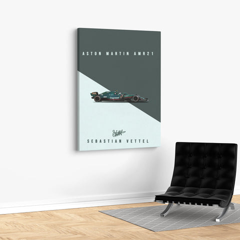 Sebastian Vettel : Aston Martin AMR21