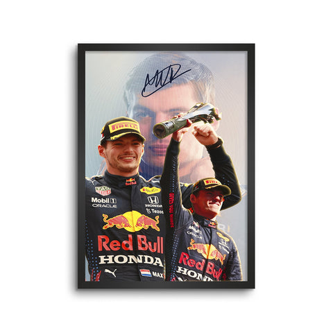 Max Verstappen champion art