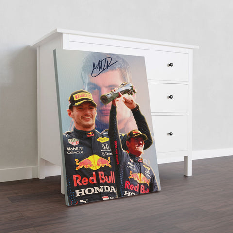 Max Verstappen champion art