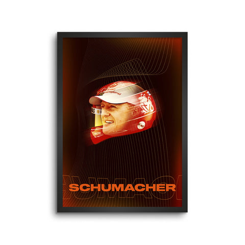 Michael Schumacher Face Helmet Art 2022