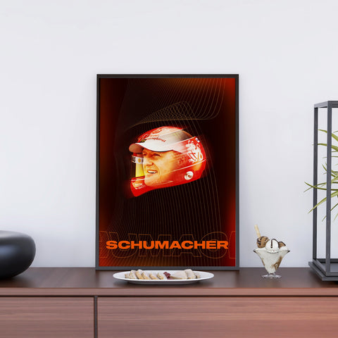 Michael Schumacher Face Helmet Art 2022