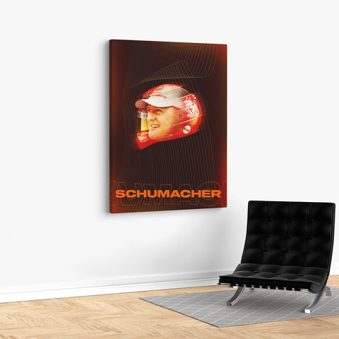 Michael Schumacher Face Helmet Art 2022