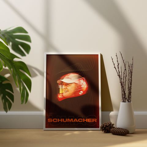 Michael Schumacher Face Helmet Art 2022