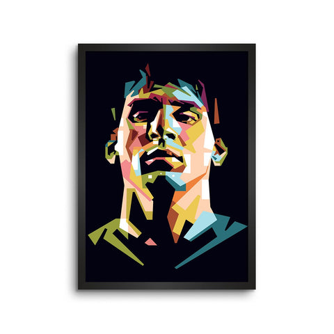 Messi Vector in Black