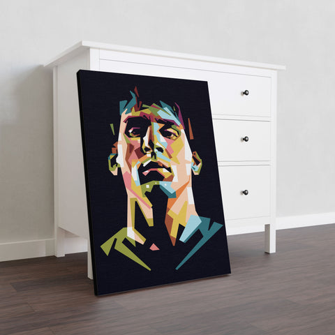 Messi Vector in Black