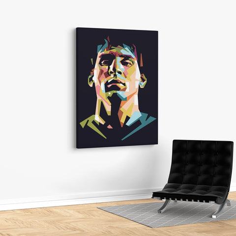 Messi Vector in Black