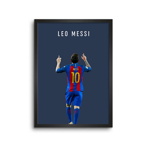 Leo Messi God Celebration