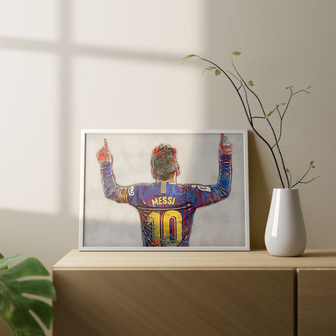 Leo Messi Paiting