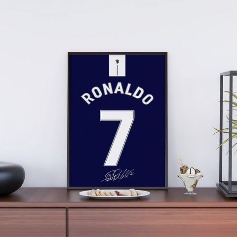 Ronaldo Blue Jersey