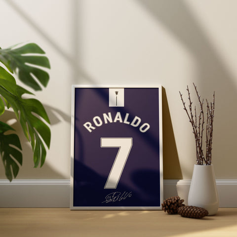 Ronaldo Blue Jersey