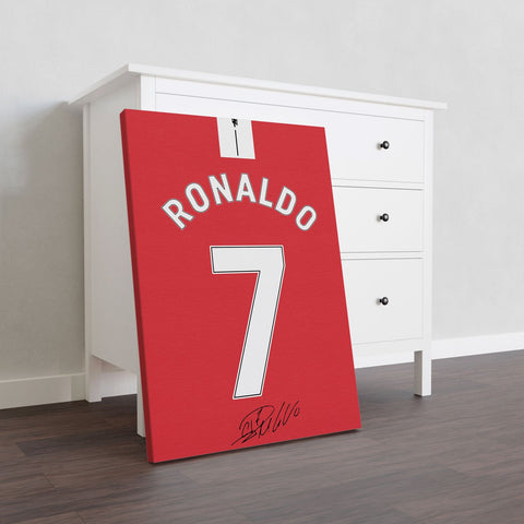 Ronaldo Red Jersey