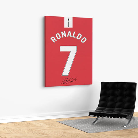 Ronaldo Red Jersey