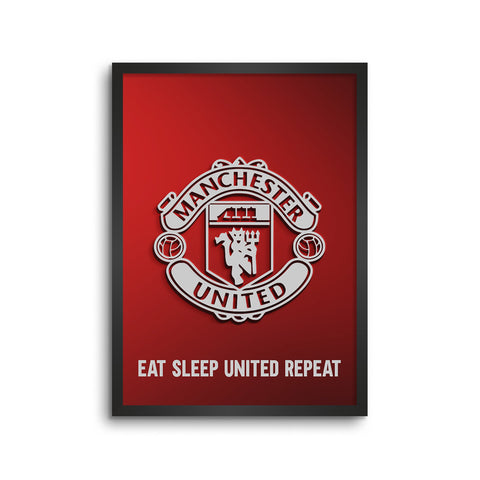 Manchester United Eat Sleep United Repeat