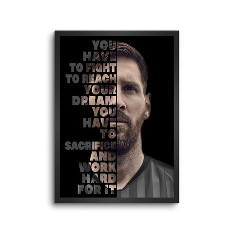 Messi Sacrifice Art