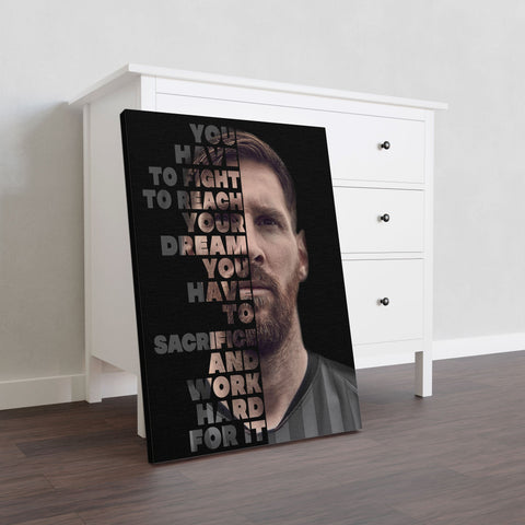 Messi Sacrifice Art