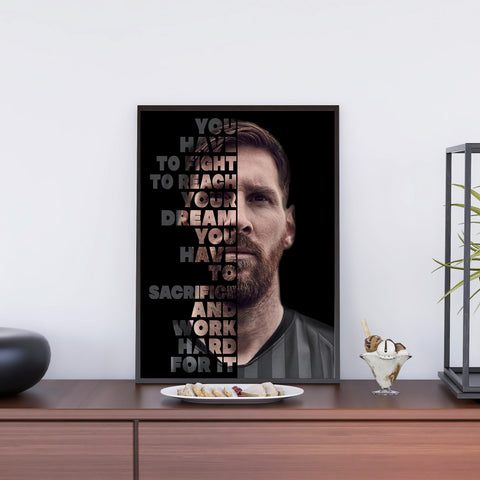 Messi Sacrifice Art