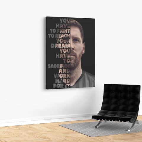 Messi Sacrifice Art
