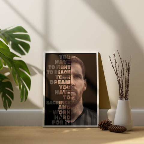 Messi Sacrifice Art
