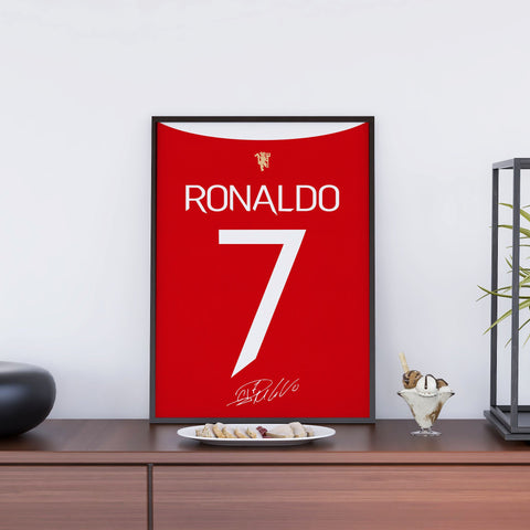 Ronaldo Manchester United Latest Red Jersey