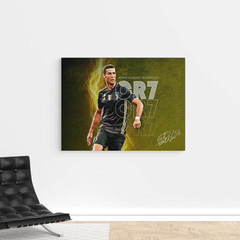 CR7 Cristiano Ronaldo Storm Wallpaper