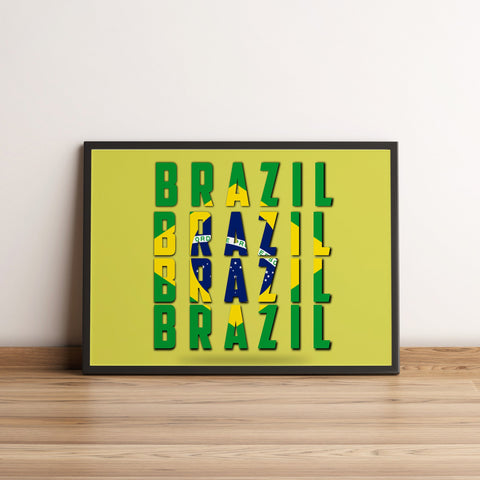 Brazil Football Team For Win