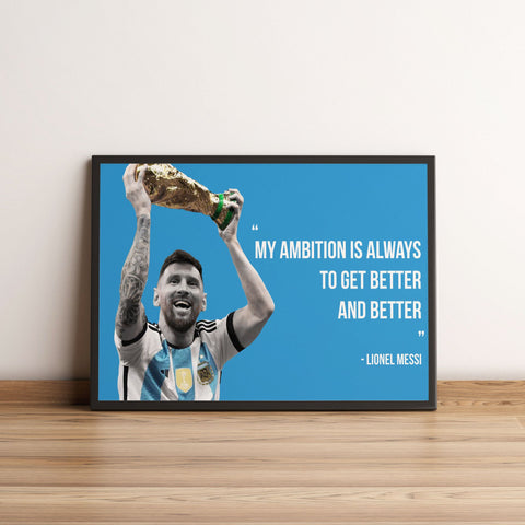 Messi Argentina World Cup Quote