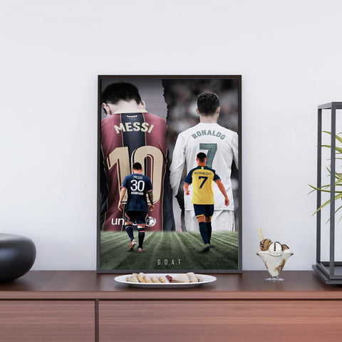 Ronaldo Messi Goat New Edition 2023