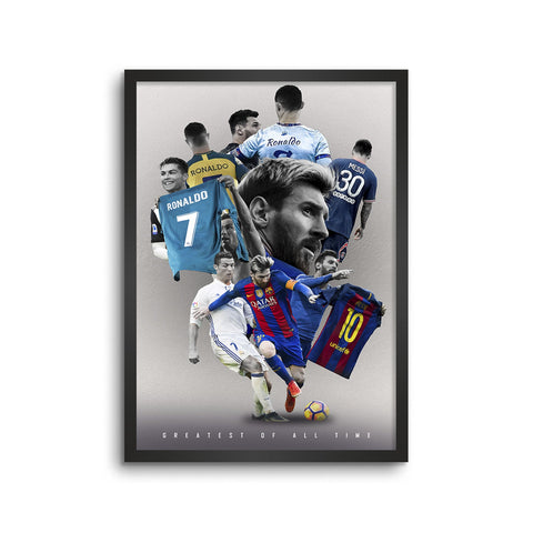GOATs Ronaldo Messi
