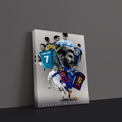 GOATs Ronaldo Messi