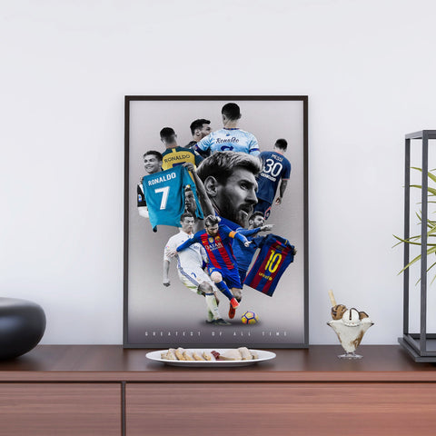 GOATs Ronaldo Messi