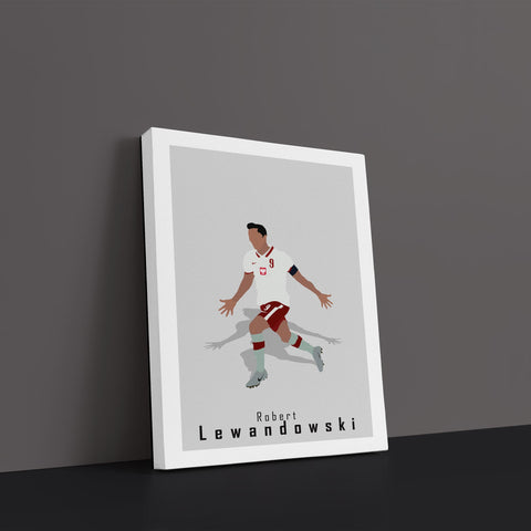 Robert Lewandowski Poland Abstract Art