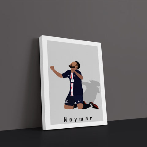 Neymar PSG Abstract Art