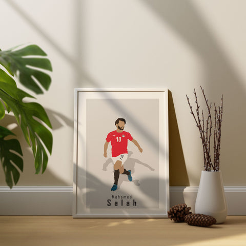 Mohamed Salah Egypt Abstract Art