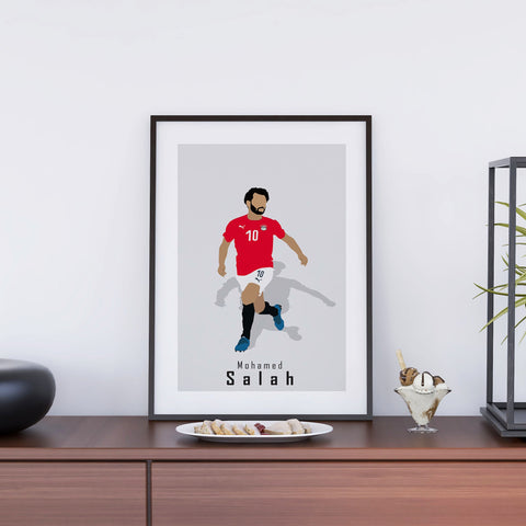 Mohamed Salah Egypt Abstract Art